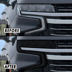 2021-2022 Chevrolet Tahoe | Headlight & DRL PreCut Tint Overlays