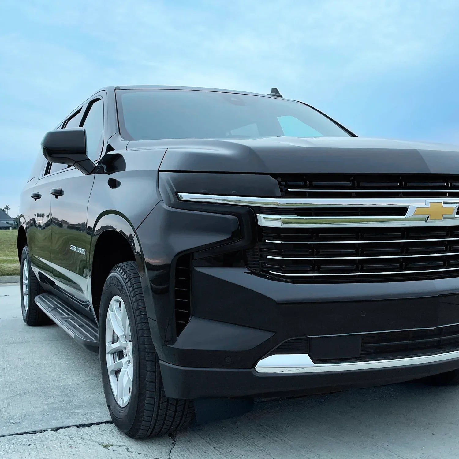 2021-2022 Chevrolet Suburban | Headlight & DRL PreCut Tint Overlays