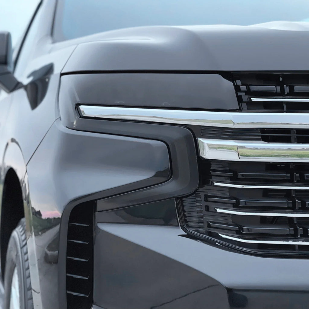 2021-2022 Chevrolet Suburban | Headlight & DRL PreCut Tint Overlays