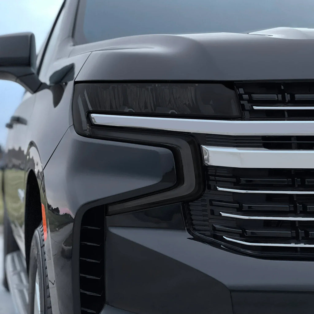 2021-2022 Chevrolet Suburban | Headlight & DRL PreCut Tint Overlays