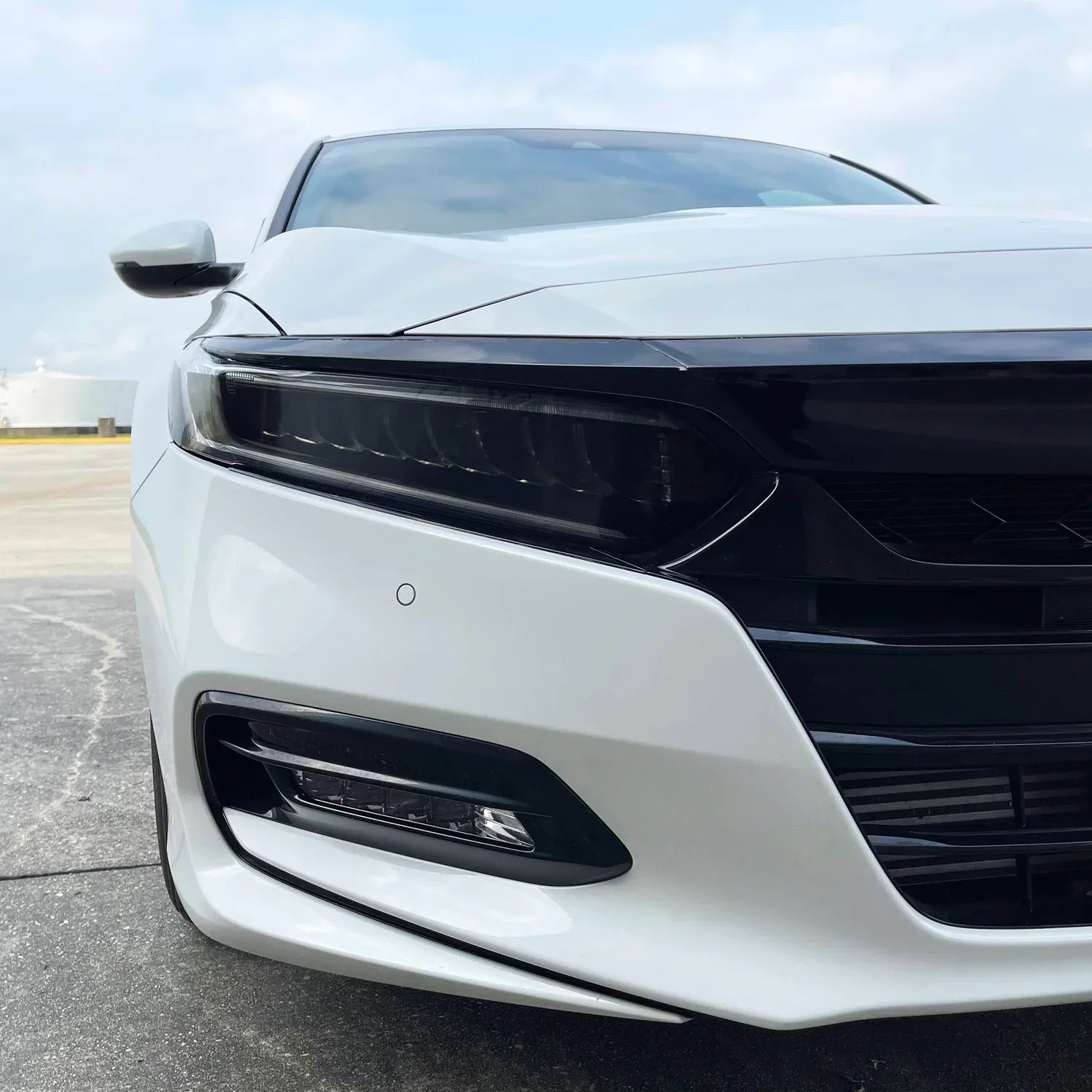 2018-2022 Honda Accord | Headlight Cutout PreCut Tint Overlays