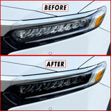 2018-2022 Honda Accord | Headlight Cutout PreCut Tint Overlays