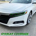 2018-2022 Honda Accord | Headlight Cutout PreCut Tint Overlays