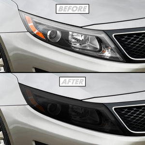 2014-2015 Kia Optima | Headlight PreCut Tint Overlays