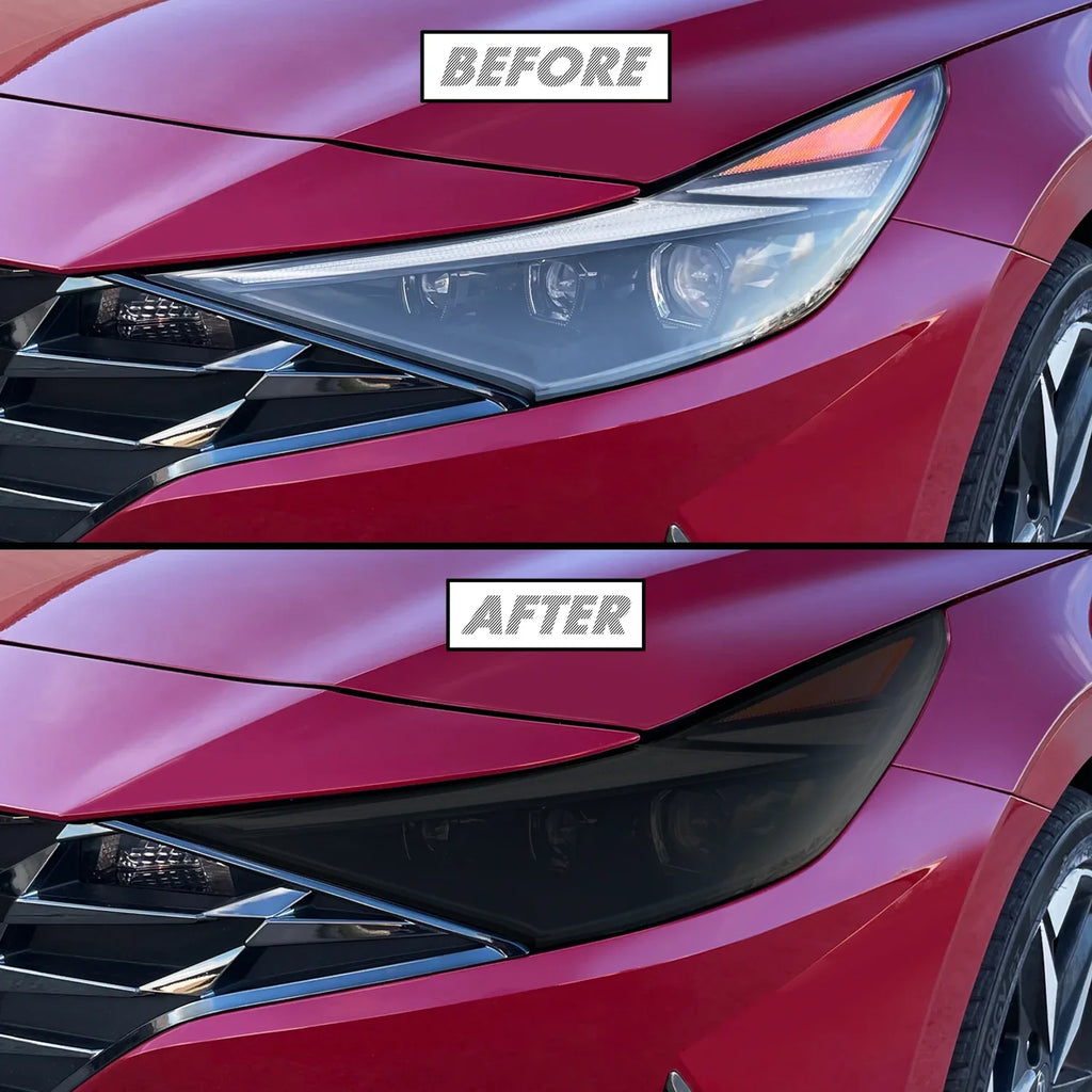 2021-2023 Hyundai Elantra | Headlight PreCut Tint Overlays