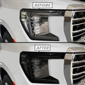 2021-2023 GMC Yukon | Headlight PreCut Tint Overlays