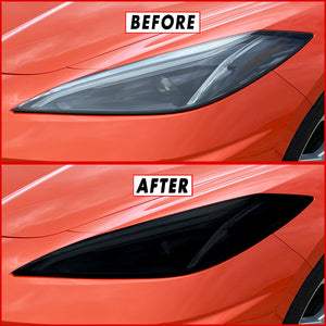 2020-2022 Chevrolet Corvette C8 | Headlight PreCut Tint Overlays
