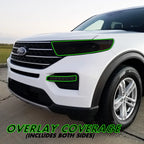 2020-2023 Ford Explorer | Headlight PreCut Tint Overlays