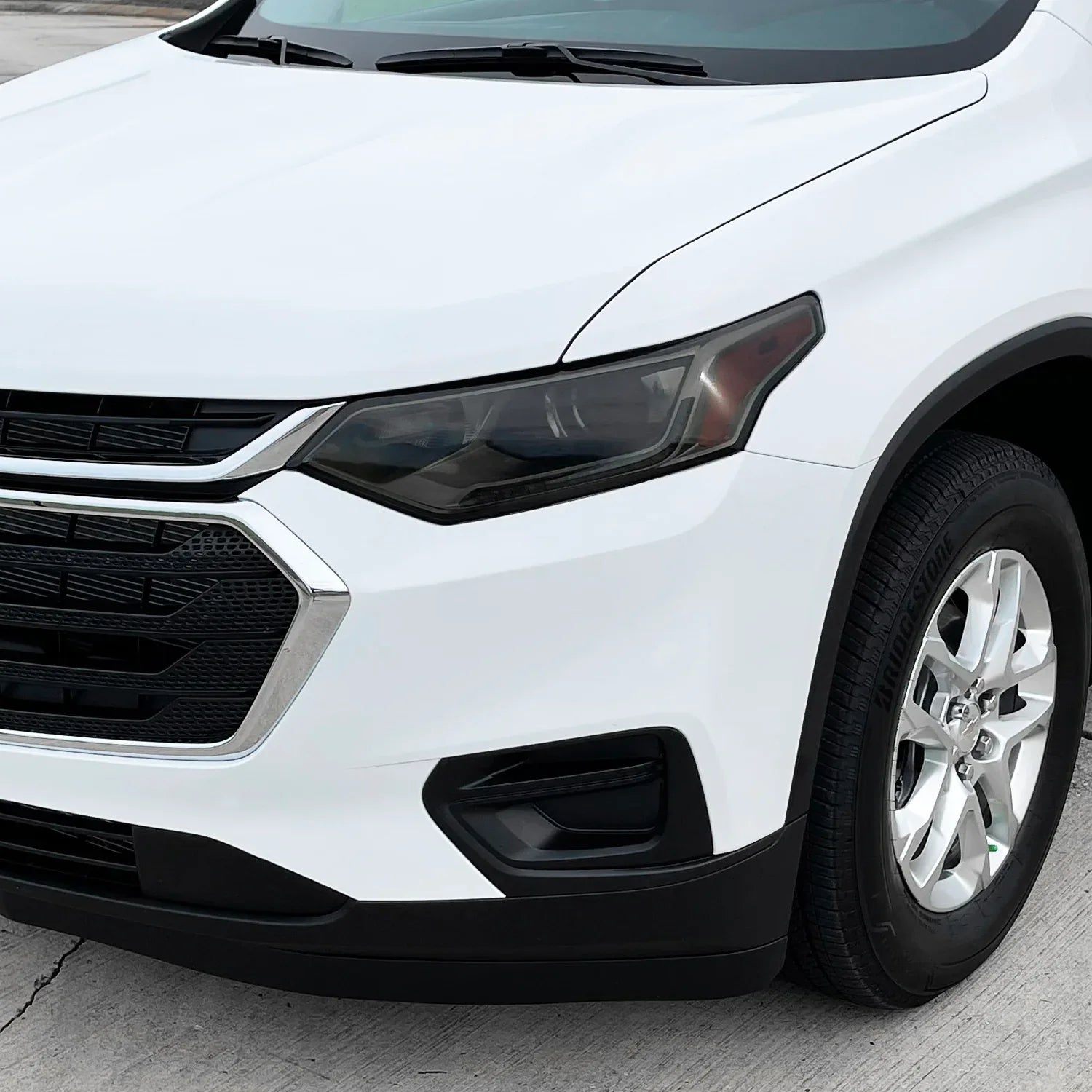 2018-2021 Chevrolet Traverse | Headlight PreCut Tint Overlays