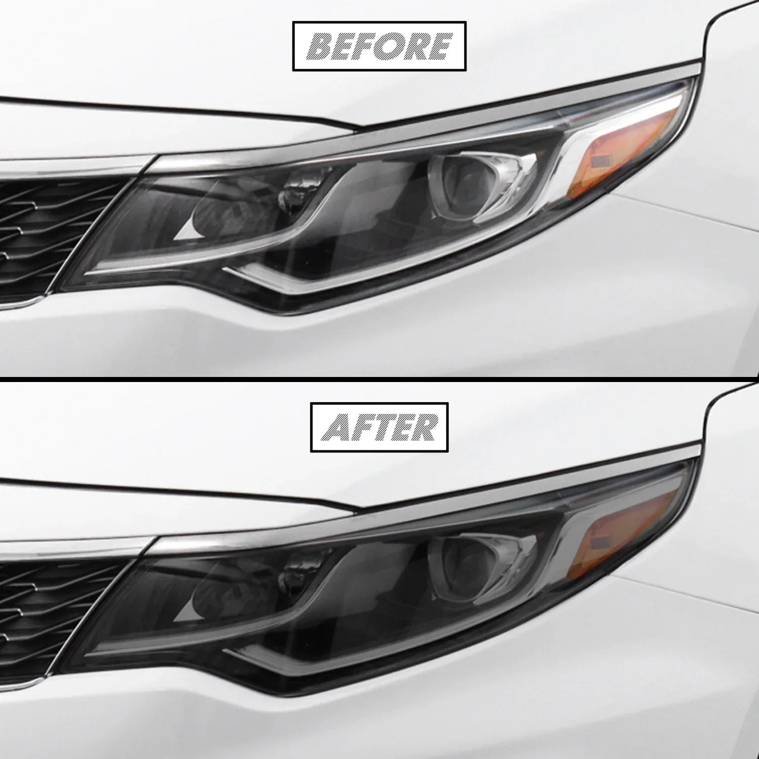 2016-2020 Kia Optima | Headlight PreCut Tint Overlays
