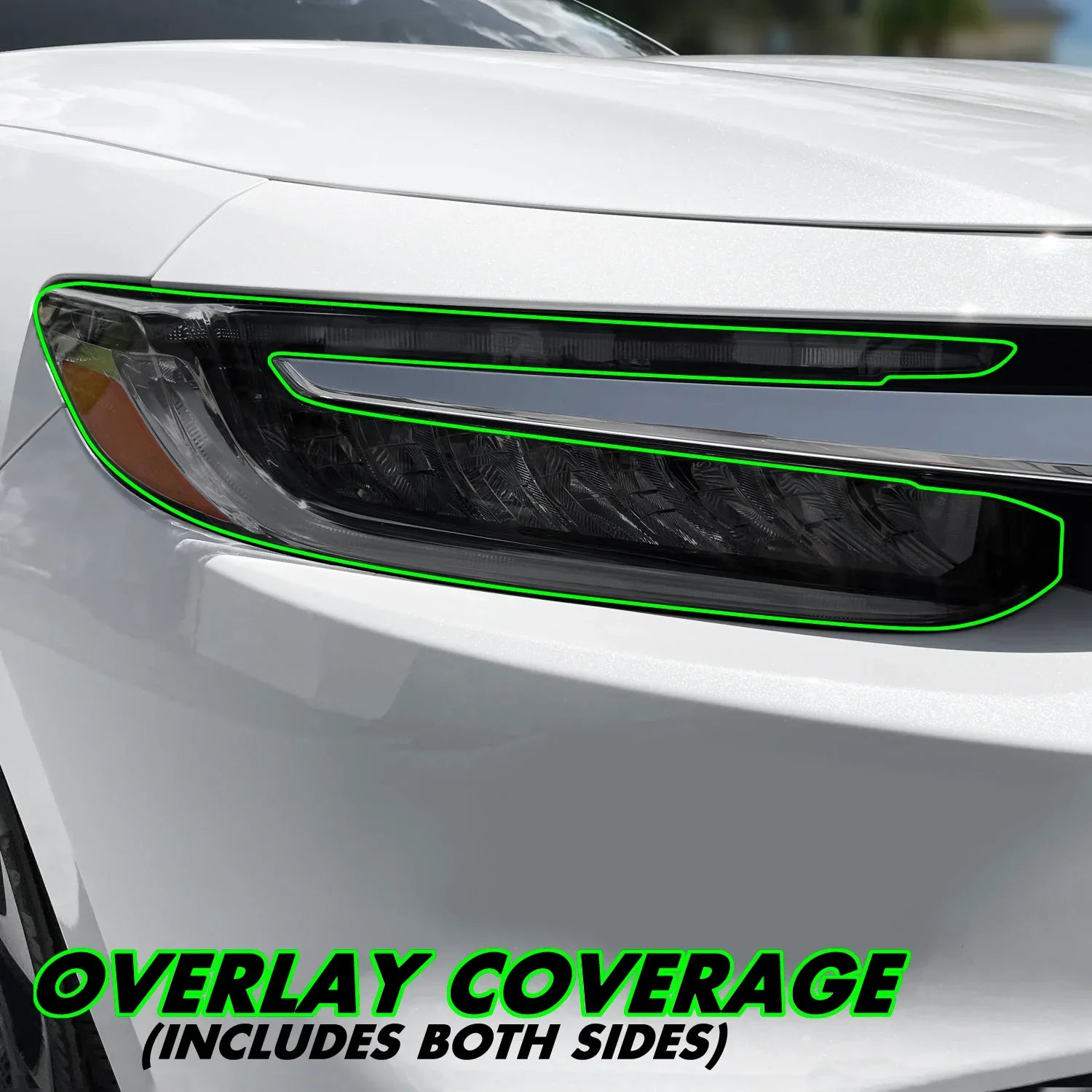 2019-2022 Honda Insight | Headlight PreCut Tint Overlays