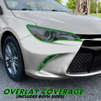 2015-2017 Toyota Camry | Headlight PreCut Tint Overlays