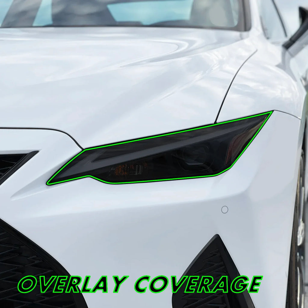 2021-2026 Lexus IS | Headlight PreCut Tint Overlays