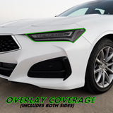 2021-2023 Acura TLX | Headlight PreCut Tint Overlays