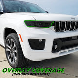 2021-2023 Jeep Grand Cherokee L | Headlight PreCut Tint Overlays