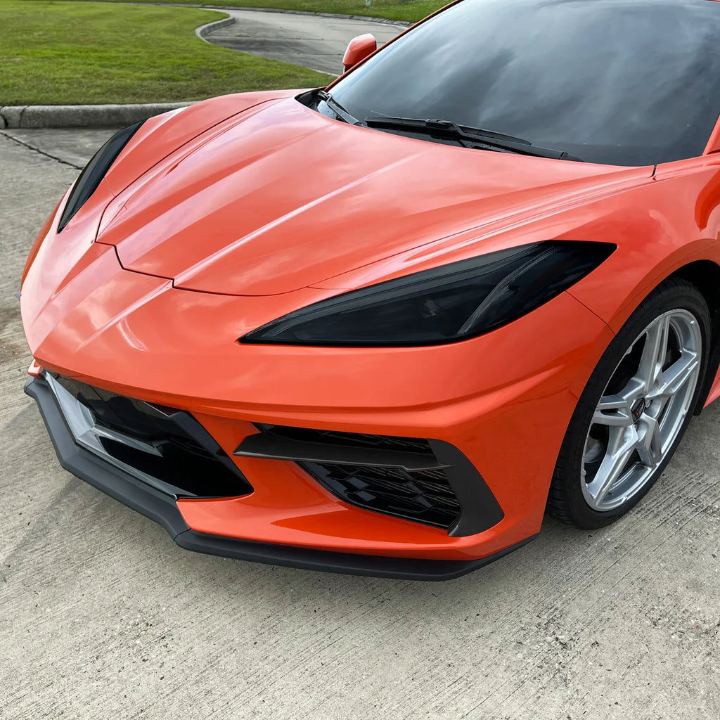 2020-2022 Chevrolet Corvette C8 | Headlight PreCut Tint Overlays