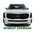 2020-2022 Kia Telluride | Headlight PreCut Tint Overlays