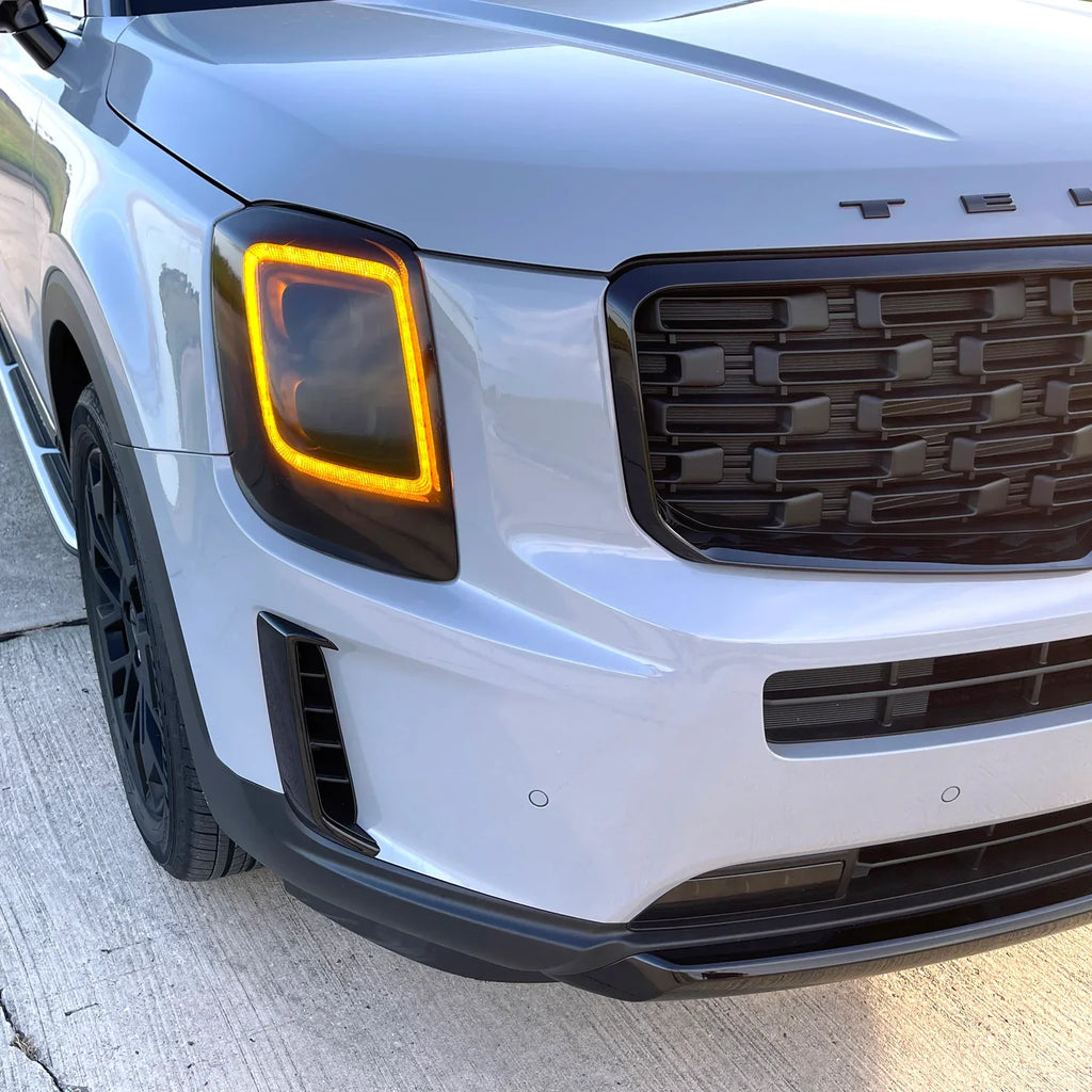 2020-2022 Kia Telluride | Headlight PreCut Tint Overlays