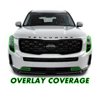 2020-2022 Kia Telluride | Headlight PreCut Tint Overlays