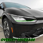 2022-2023 Kia EV6 | Headlight Accent PreCut Vinyl Overlays