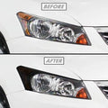 2008-2012 Honda Accord Sedan | Headlight Eyelid PreCut Vinyl Overlays