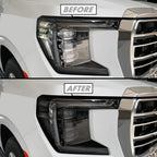 2021-2023 GMC Yukon | Headlight Cutout PreCut Tint Overlays