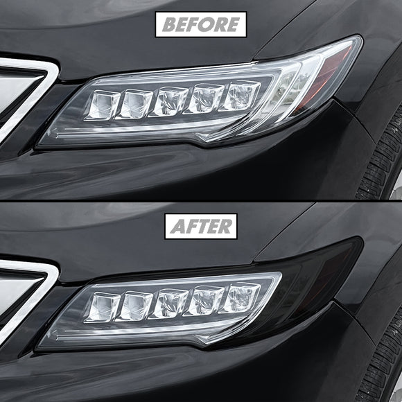 2016-2018 Acura RDX | Headlight Cutout PreCut Tint Overlays