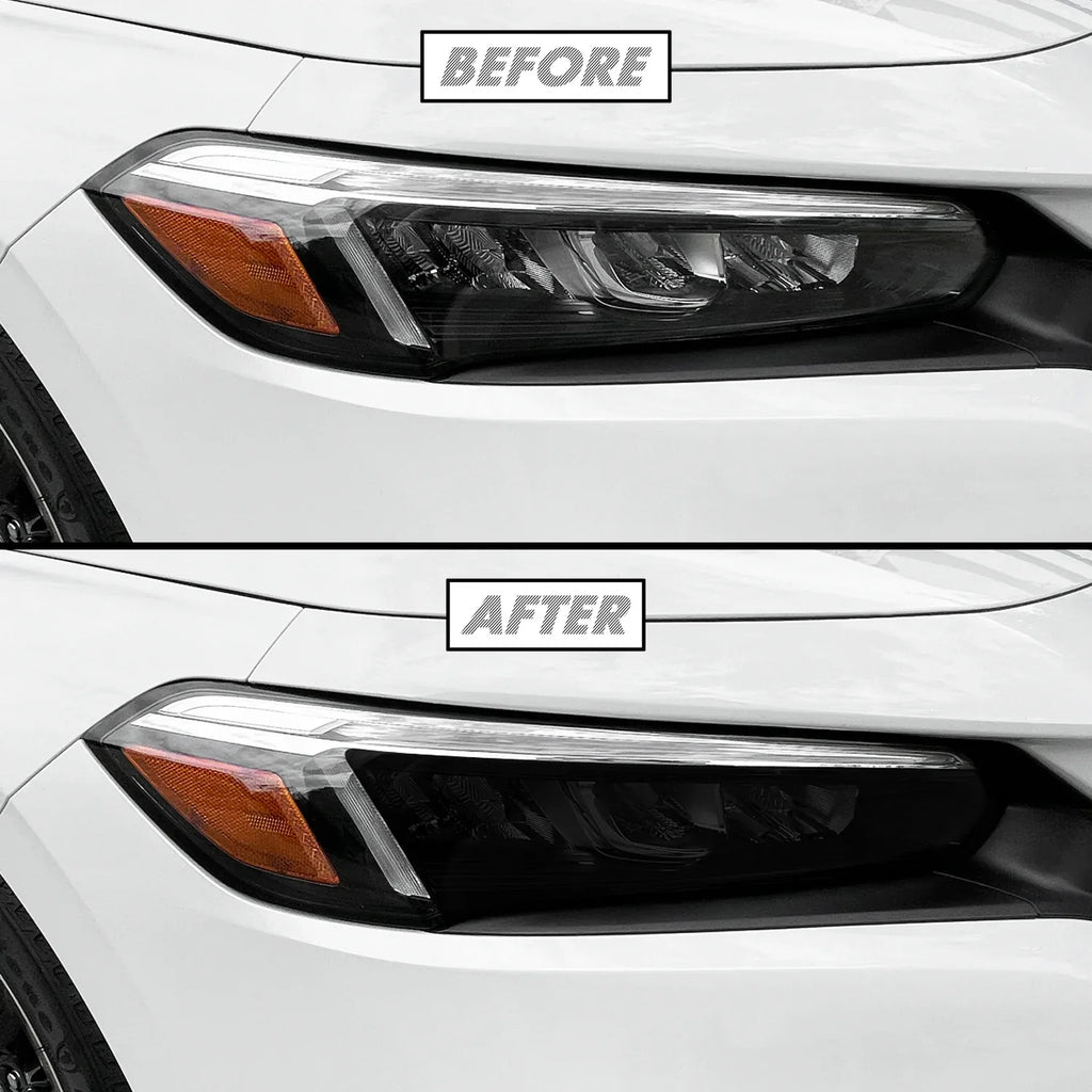 2022-2026 Honda Civic | Headlight Cutout PreCut Tint Overlays