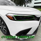 2022-2026 Honda Civic | Headlight Cutout PreCut Tint Overlays