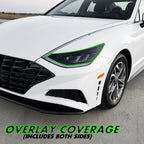 2020-2023 Hyundai Sonata | Headlight Cutout PreCut Tint Overlays