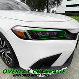 2022-2023 Honda Civic | Headlight Cutout PreCut Tint Overlays