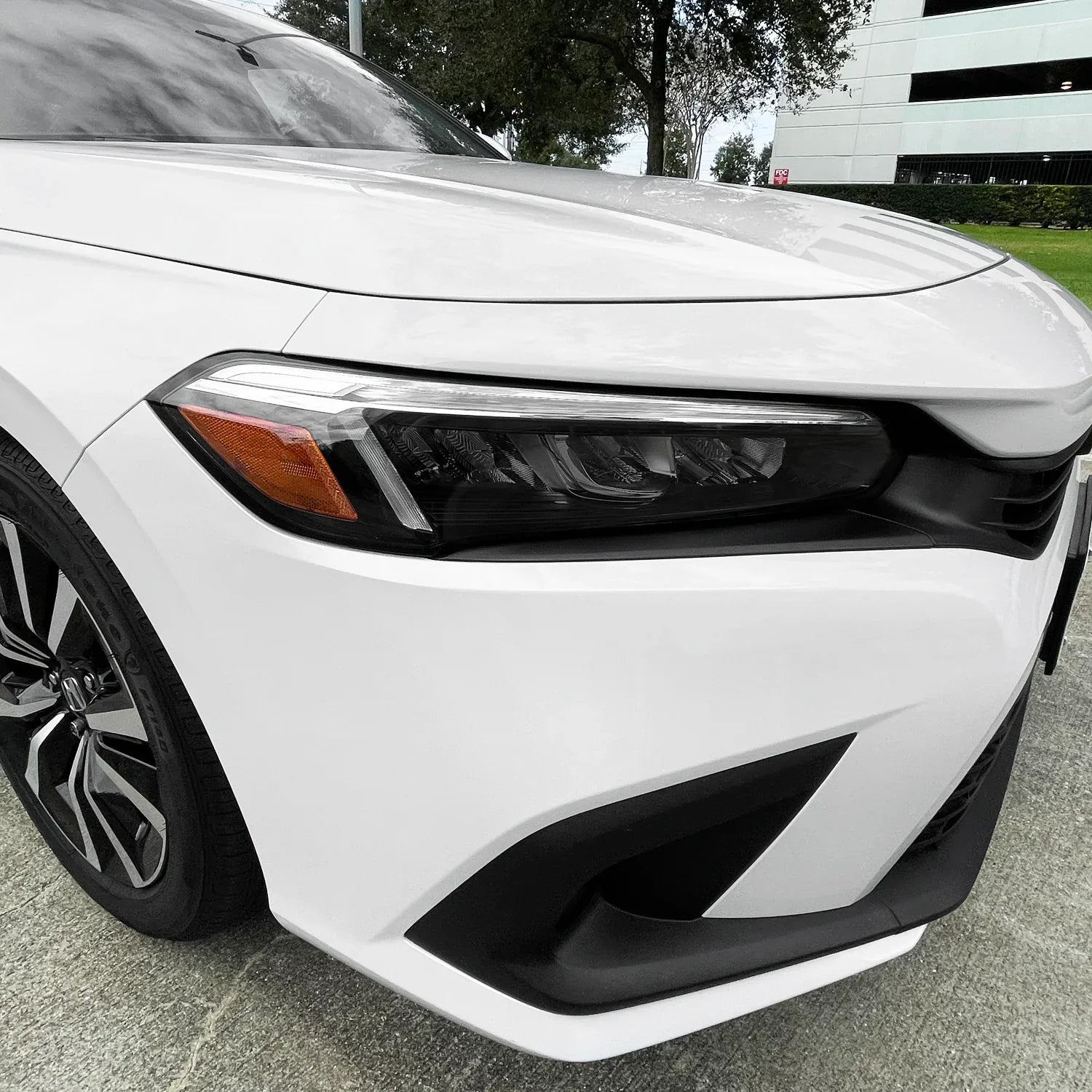 2022-2026 Honda Civic | Headlight Cutout PreCut Tint Overlays