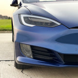 2012-2021 Tesla Model S | Headlight Cutout PreCut Tint Overlays