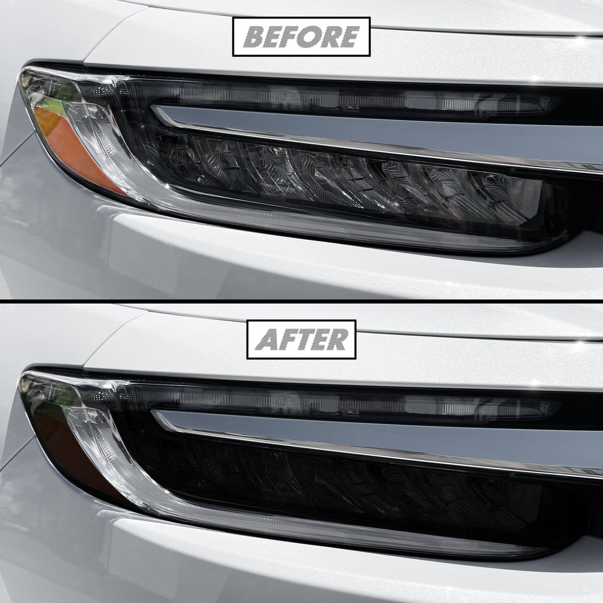 2019-2022 Honda Insight | Headlight Cutout & Side Marker PreCut Tint O ...