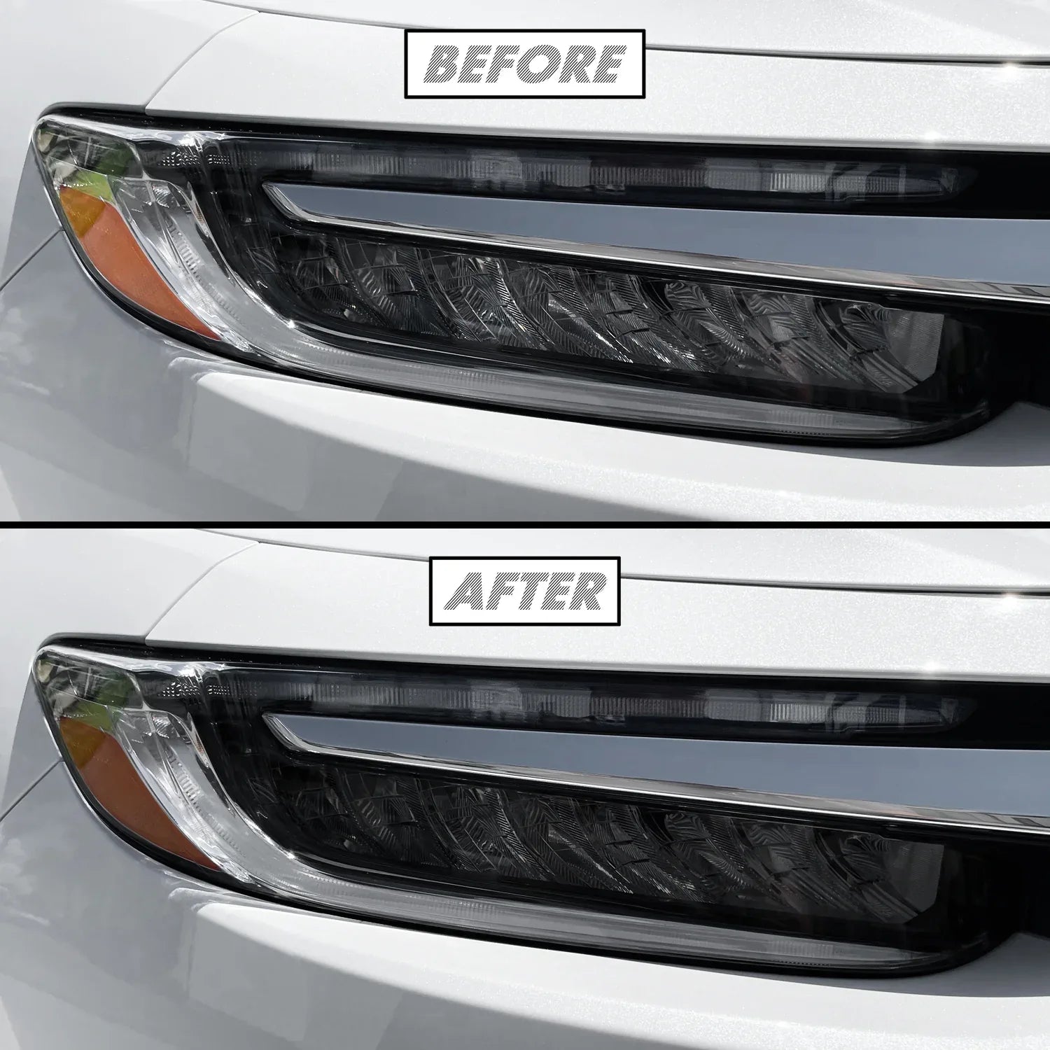 2019-2022 Honda Insight | Headlight Cutout & Side Marker PreCut Tint Overlays