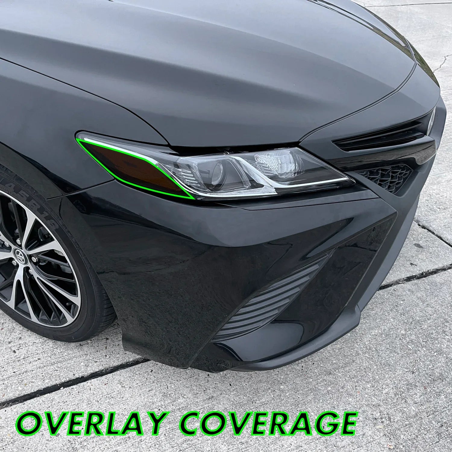 2018-2022 Toyota Camry | Headlight Side Marker PreCut Tint Overlays