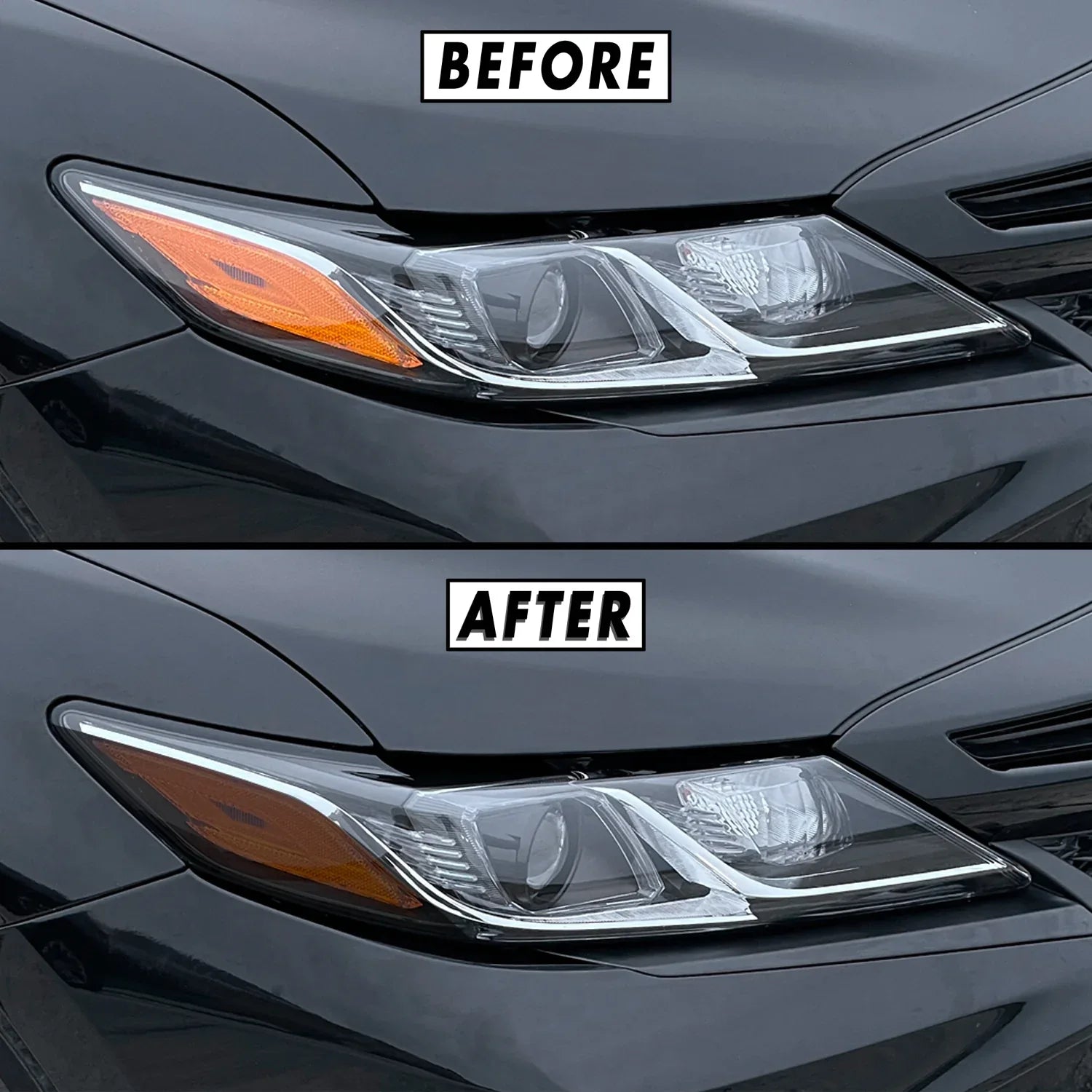 2018-2022 Toyota Camry | Headlight Side Marker PreCut Tint Overlays