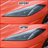 2020-2022 Chevrolet Corvette C8 | Headlight Side Marker PreCut Vinyl Overlays