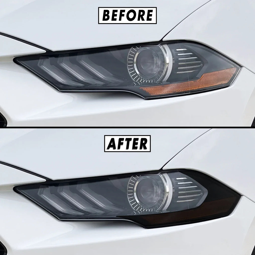 2018-2023 Ford Mustang | Headlight Side Marker PreCut Tint Overlays