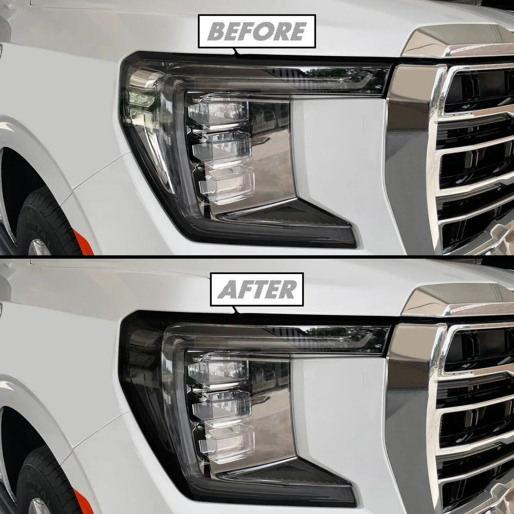 2021-2023 GMC Yukon | Headlight Side Marker PreCut Tint Overlays