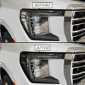 2021-2023 GMC Yukon | Headlight Side Marker PreCut Tint Overlays