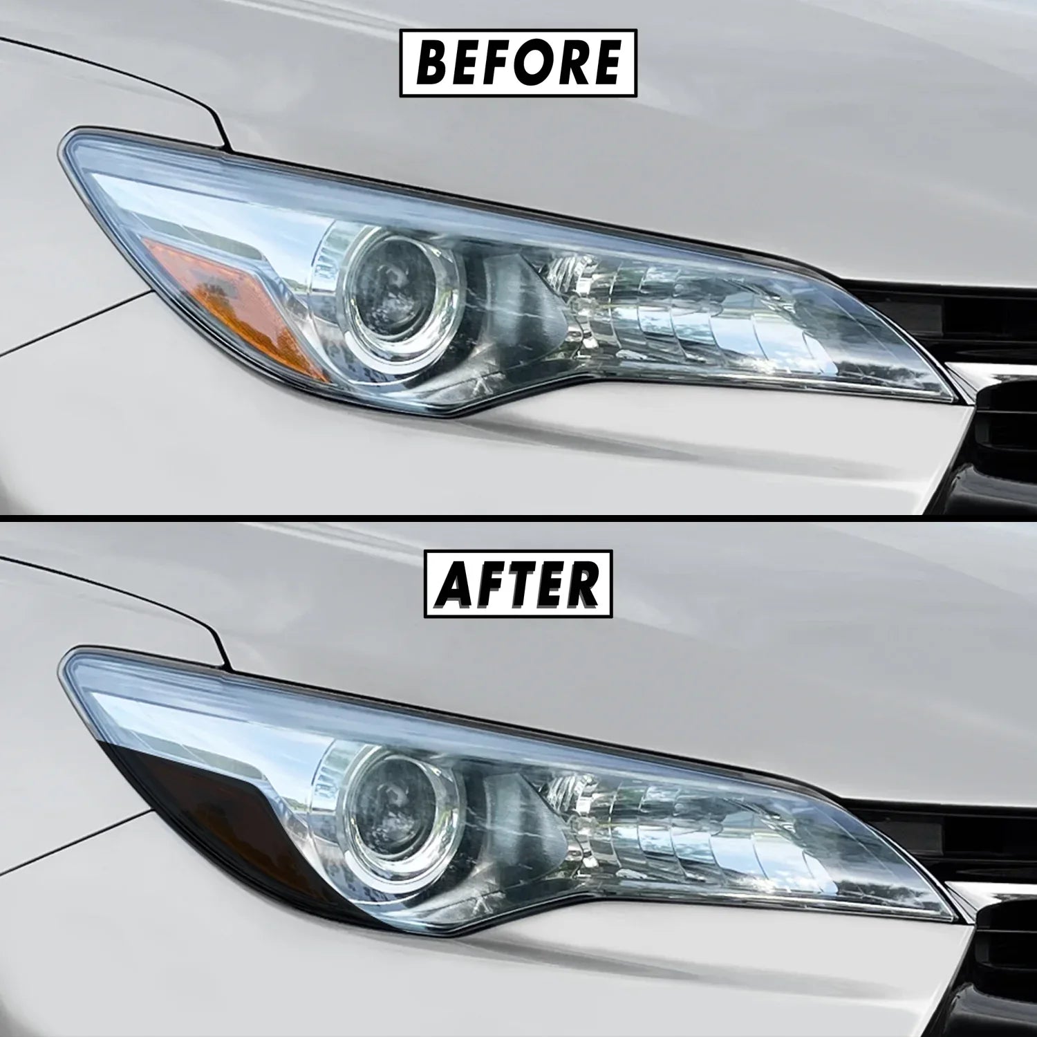 2015-2017 Toyota Camry | Headlight Side Marker PreCut Tint Overlays