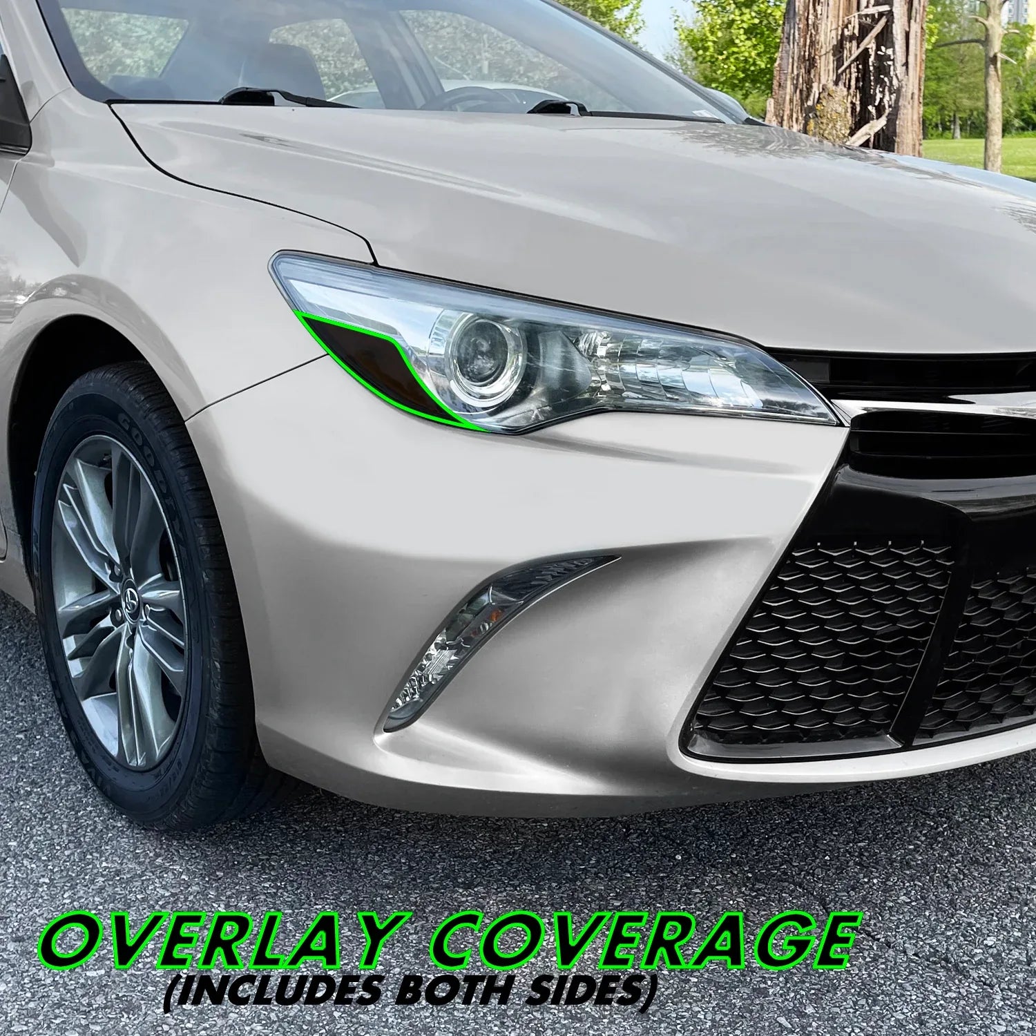 2015-2017 Toyota Camry | Headlight Side Marker PreCut Tint Overlays