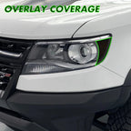 2015-2022 Chevrolet Colorado | Headlight Side Marker PreCut Tint Overlays