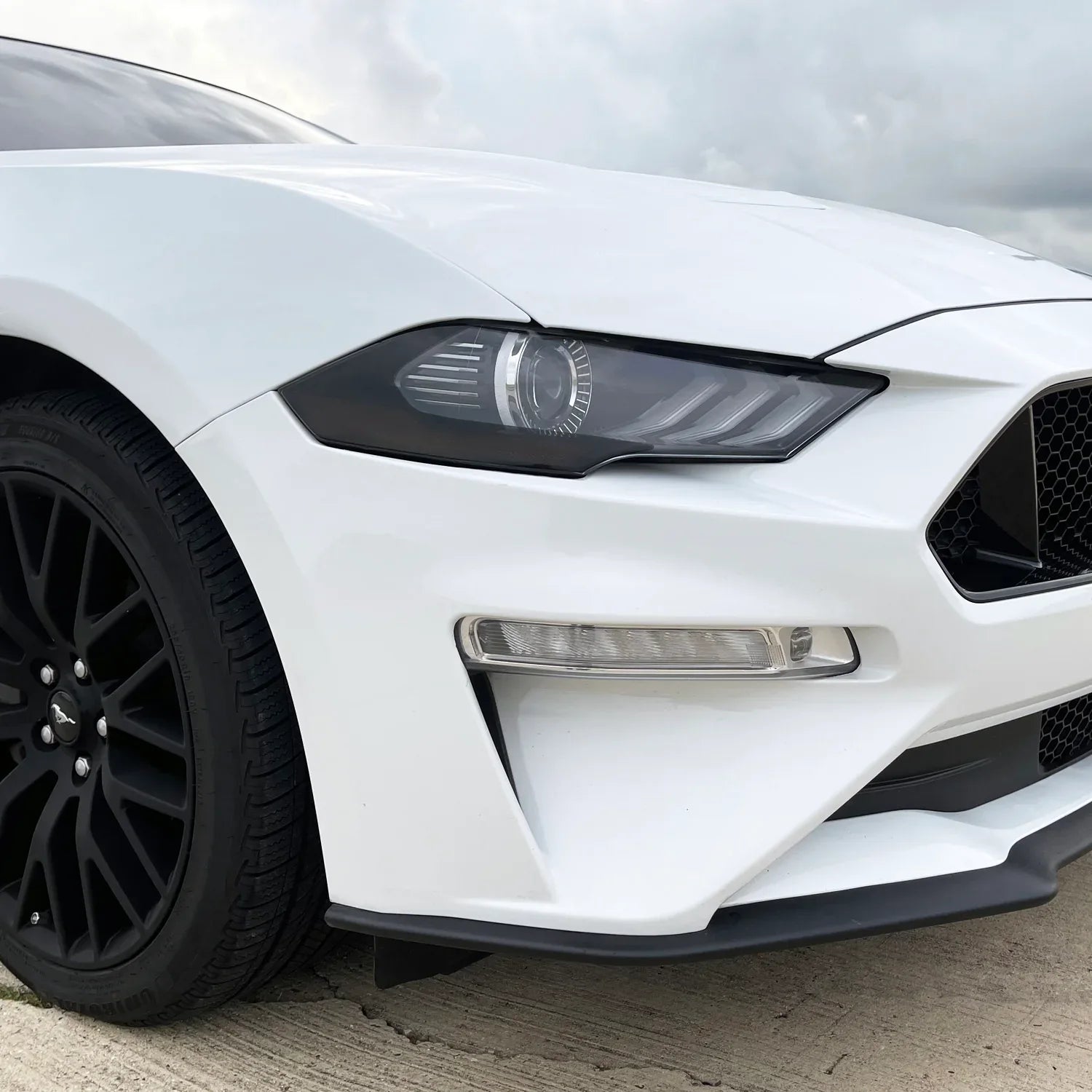 2018-2023 Ford Mustang | Headlight Side Marker PreCut Tint Overlays
