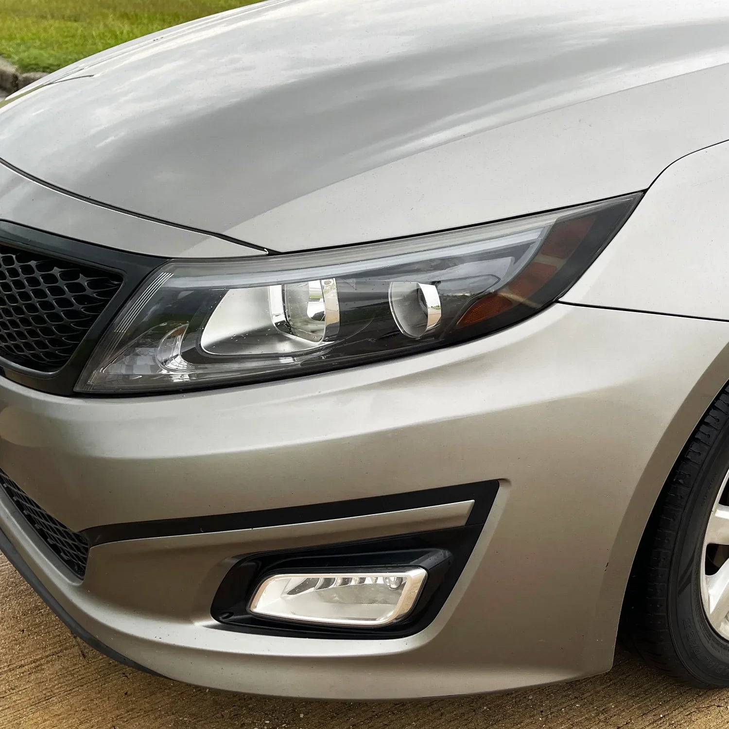 2014-2015 Kia Optima | Headlight Side Marker PreCut Tint Overlays