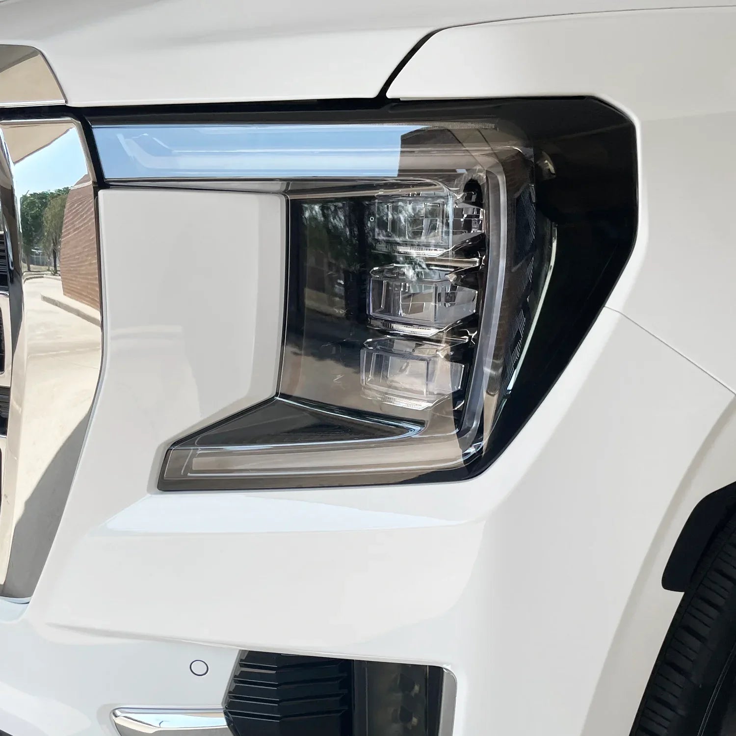 2021-2023 GMC Yukon | Headlight Side Marker PreCut Tint Overlays