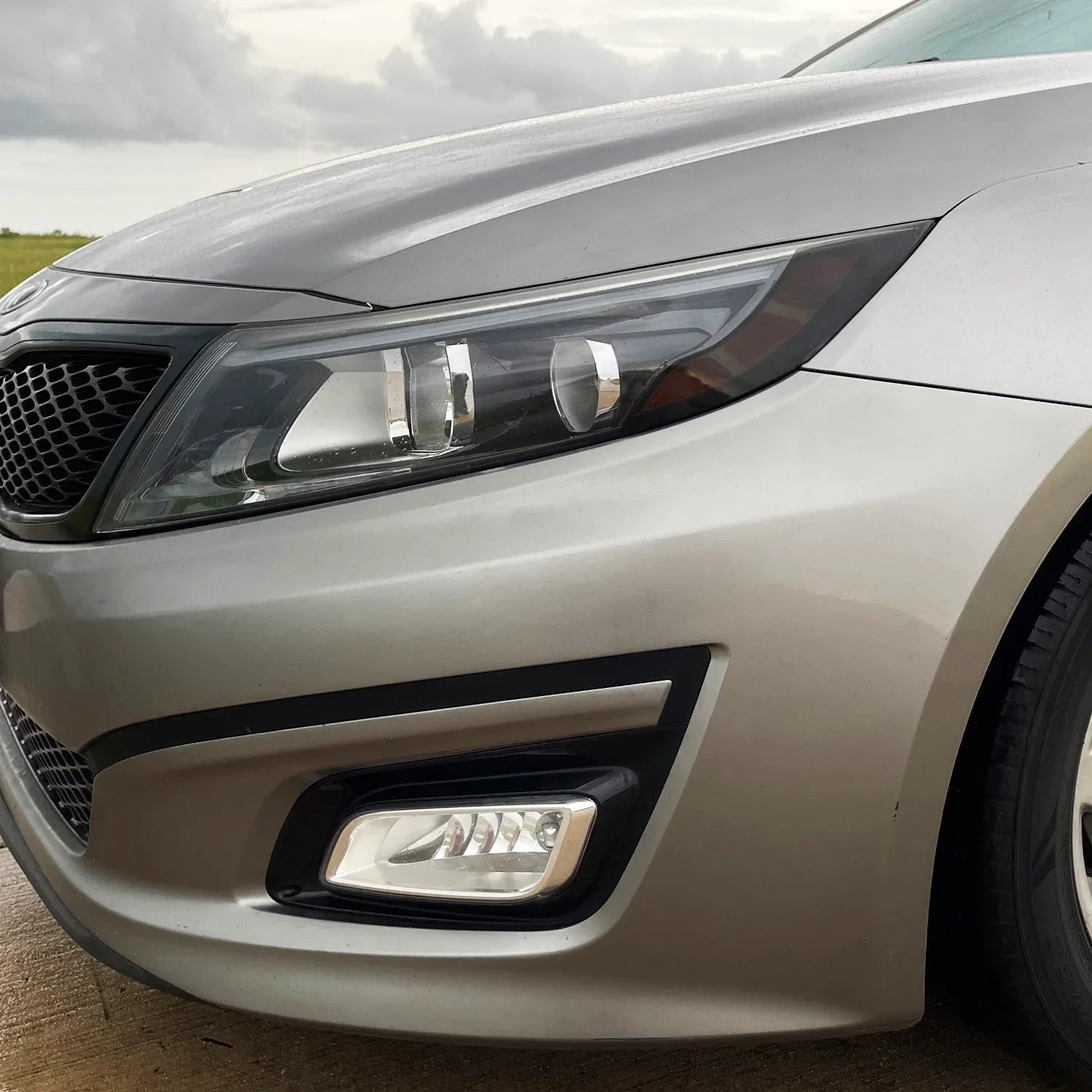 2014-2015 Kia Optima | Headlight Side Marker PreCut Tint Overlays