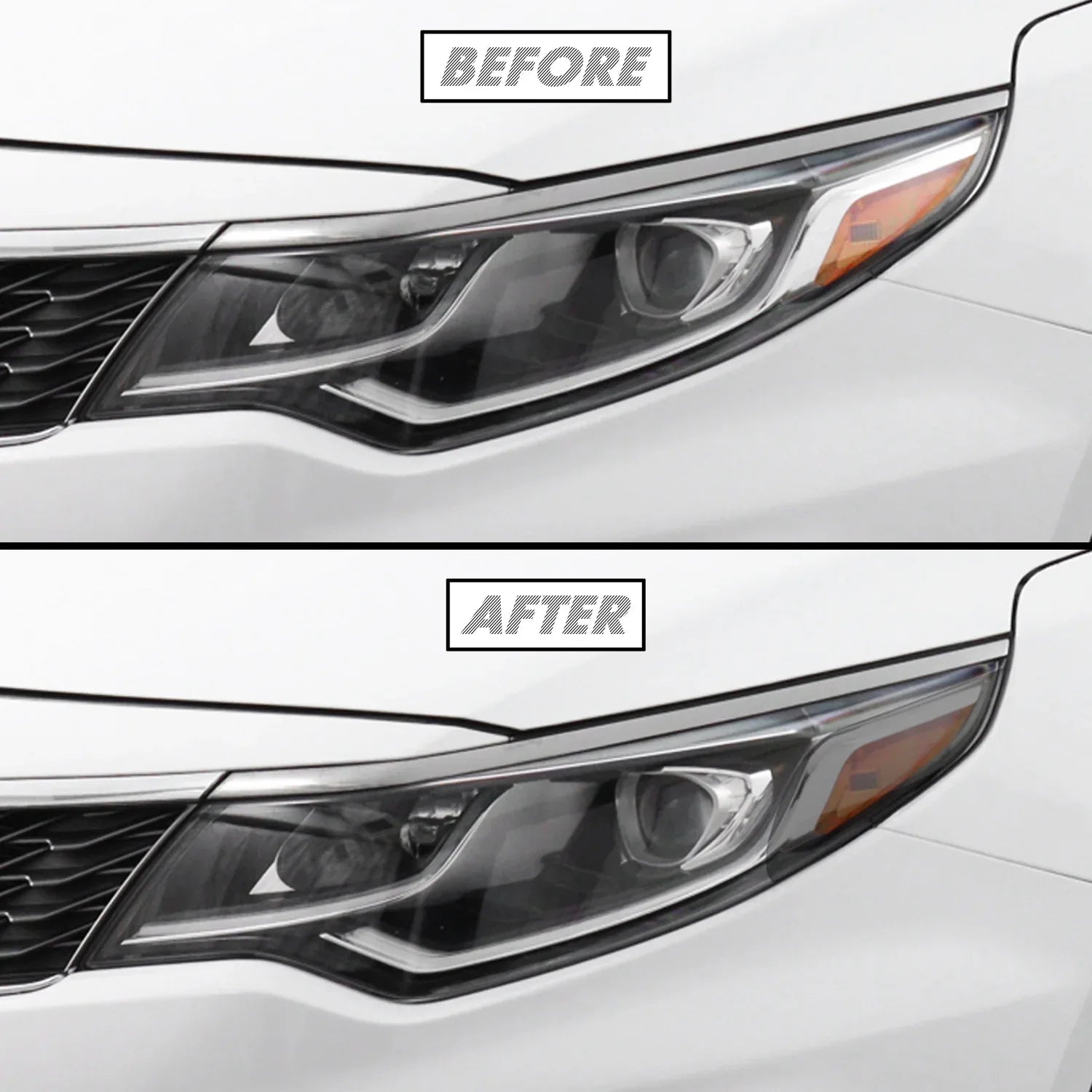 2019-2020 Kia Optima | Headlight Side Marker PreCut Tint Overlays