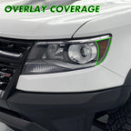 2015-2022 Chevrolet Colorado | Headlight Side Marker PreCut Tint Overlays